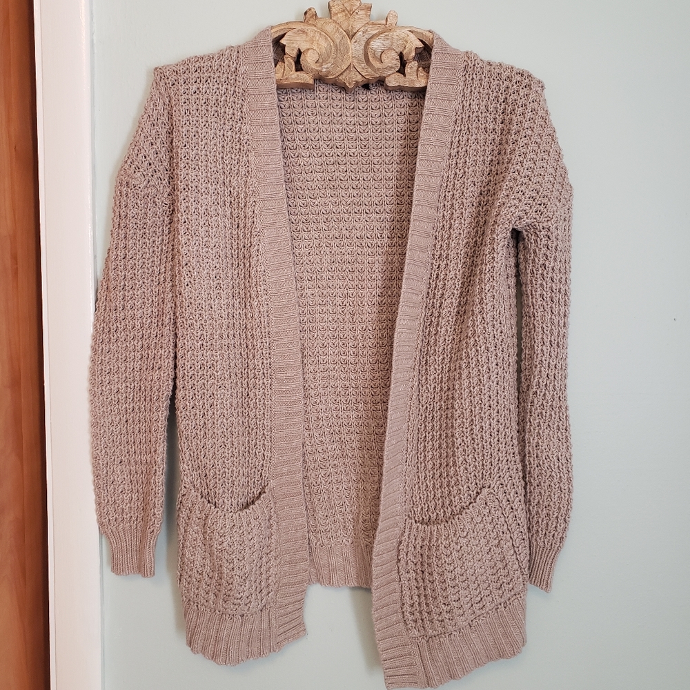Express Chunky Sweater Cardigan